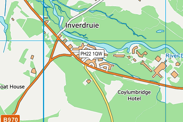 PH22 1QW map - OS VectorMap District (Ordnance Survey) PH22 1QW map - OS VectorMap District (Ordnance Survey)