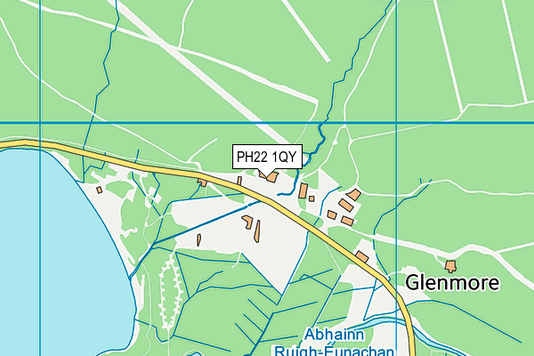 PH22 1QY map - OS VectorMap District (Ordnance Survey) PH22 1QY map - OS VectorMap District (Ordnance Survey)
