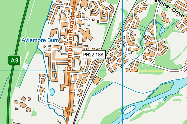 PH22 1SA map - OS VectorMap District (Ordnance Survey) PH22 1SA map - OS VectorMap District (Ordnance Survey)