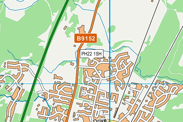 PH22 1SH map - OS VectorMap District (Ordnance Survey) PH22 1SH map - OS VectorMap District (Ordnance Survey)