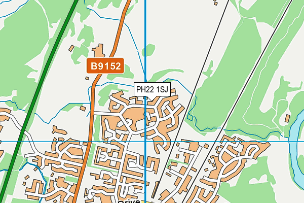PH22 1SJ map - OS VectorMap District (Ordnance Survey) PH22 1SJ map - OS VectorMap District (Ordnance Survey)