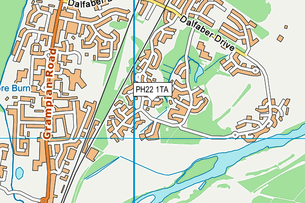 PH22 1TA map - OS VectorMap District (Ordnance Survey) PH22 1TA map - OS VectorMap District (Ordnance Survey)