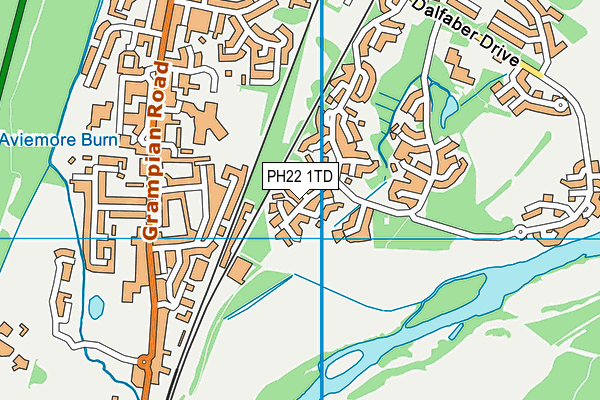 PH22 1TD map - OS VectorMap District (Ordnance Survey) PH22 1TD map - OS VectorMap District (Ordnance Survey)