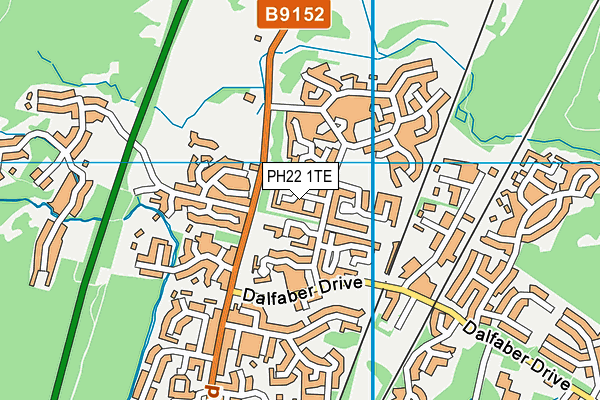 PH22 1TE map - OS VectorMap District (Ordnance Survey) PH22 1TE map - OS VectorMap District (Ordnance Survey)