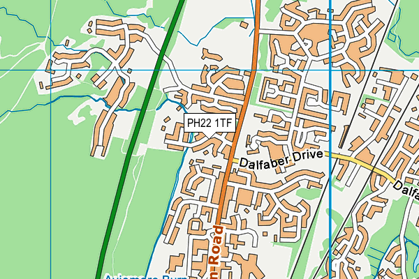 PH22 1TF map - OS VectorMap District (Ordnance Survey) PH22 1TF map - OS VectorMap District (Ordnance Survey)
