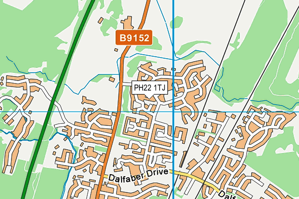 PH22 1TJ map - OS VectorMap District (Ordnance Survey) PH22 1TJ map - OS VectorMap District (Ordnance Survey)