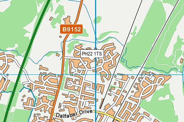 PH22 1TS map - OS VectorMap District (Ordnance Survey) PH22 1TS map - OS VectorMap District (Ordnance Survey)