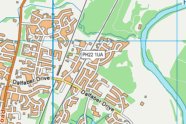 PH22 1UA map - OS VectorMap District (Ordnance Survey) PH22 1UA map - OS VectorMap District (Ordnance Survey)