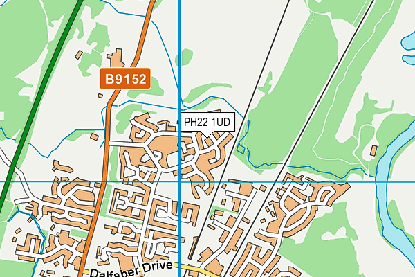 PH22 1UD map - OS VectorMap District (Ordnance Survey) PH22 1UD map - OS VectorMap District (Ordnance Survey)
