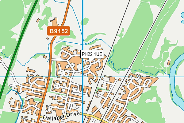 PH22 1UE map - OS VectorMap District (Ordnance Survey) PH22 1UE map - OS VectorMap District (Ordnance Survey)
