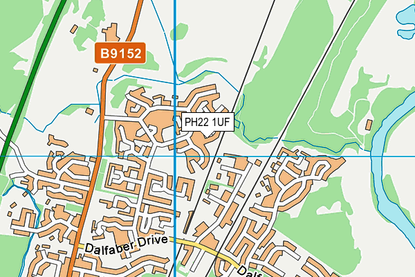 PH22 1UF map - OS VectorMap District (Ordnance Survey) PH22 1UF map - OS VectorMap District (Ordnance Survey)