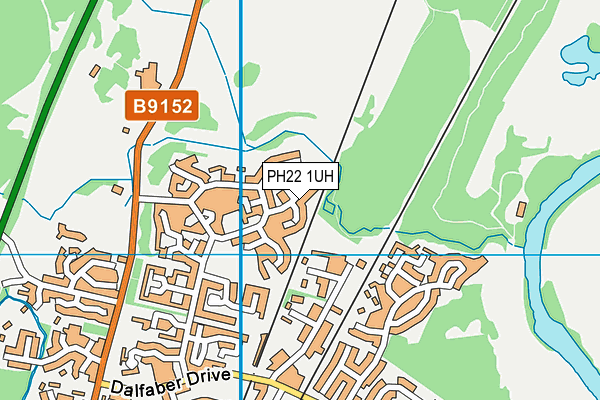 PH22 1UH map - OS VectorMap District (Ordnance Survey) PH22 1UH map - OS VectorMap District (Ordnance Survey)