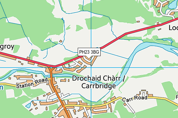 PH23 3BG map - OS VectorMap District (Ordnance Survey) PH23 3BG map - OS VectorMap District (Ordnance Survey)