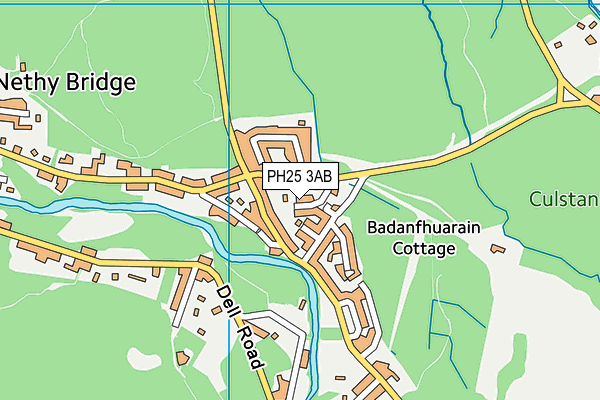 PH25 3AB map - OS VectorMap District (Ordnance Survey) PH25 3AB map - OS VectorMap District (Ordnance Survey)