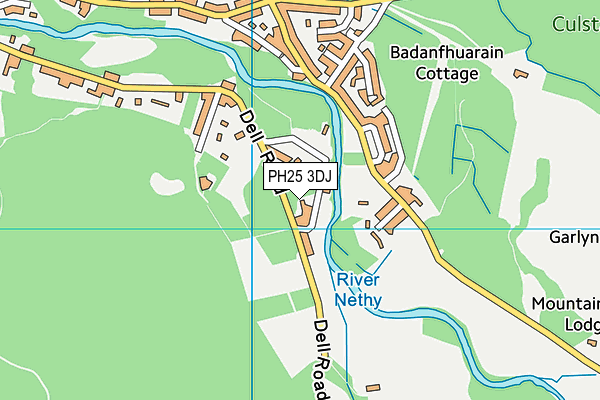 PH25 3DJ map - OS VectorMap District (Ordnance Survey) PH25 3DJ map - OS VectorMap District (Ordnance Survey)