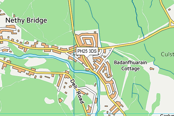 PH25 3DS map - OS VectorMap District (Ordnance Survey) PH25 3DS map - OS VectorMap District (Ordnance Survey)