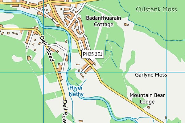 PH25 3EJ map - OS VectorMap District (Ordnance Survey) PH25 3EJ map - OS VectorMap District (Ordnance Survey)