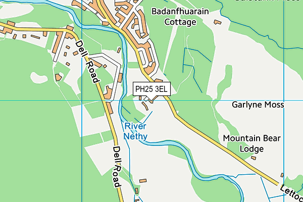 PH25 3EL map - OS VectorMap District (Ordnance Survey) PH25 3EL map - OS VectorMap District (Ordnance Survey)