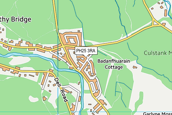 PH25 3RA map - OS VectorMap District (Ordnance Survey) PH25 3RA map - OS VectorMap District (Ordnance Survey)
