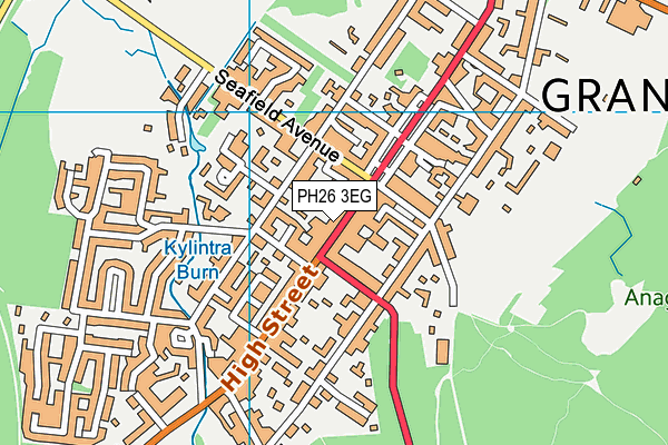 PH26 3EG map - OS VectorMap District (Ordnance Survey) PH26 3EG map - OS VectorMap District (Ordnance Survey)