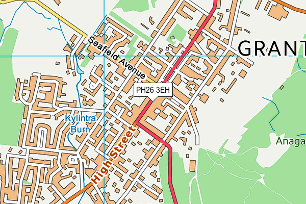 PH26 3EH map - OS VectorMap District (Ordnance Survey) PH26 3EH map - OS VectorMap District (Ordnance Survey)