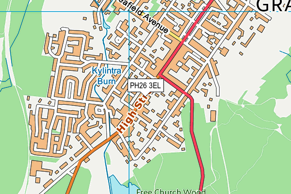 PH26 3EL map - OS VectorMap District (Ordnance Survey) PH26 3EL map - OS VectorMap District (Ordnance Survey)