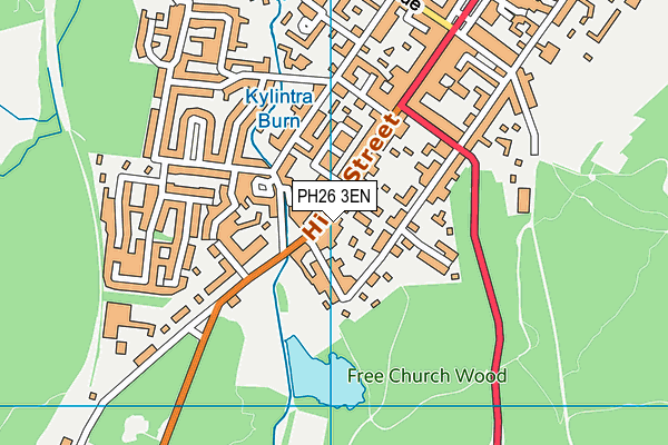 PH26 3EN map - OS VectorMap District (Ordnance Survey) PH26 3EN map - OS VectorMap District (Ordnance Survey)