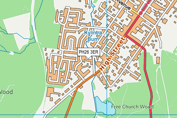 PH26 3ER map - OS VectorMap District (Ordnance Survey) PH26 3ER map - OS VectorMap District (Ordnance Survey)