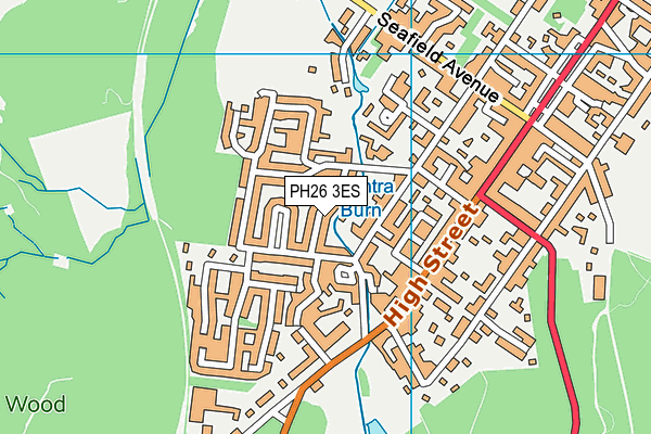 PH26 3ES map - OS VectorMap District (Ordnance Survey) PH26 3ES map - OS VectorMap District (Ordnance Survey)
