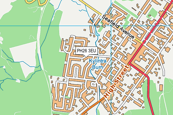 PH26 3EU map - OS VectorMap District (Ordnance Survey) PH26 3EU map - OS VectorMap District (Ordnance Survey)