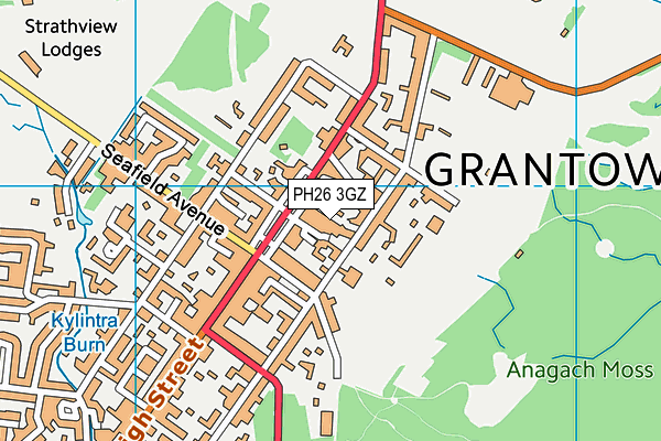 PH26 3GZ map - OS VectorMap District (Ordnance Survey) PH26 3GZ map - OS VectorMap District (Ordnance Survey)