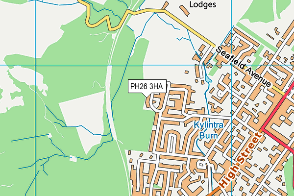 PH26 3HA map - OS VectorMap District (Ordnance Survey) PH26 3HA map - OS VectorMap District (Ordnance Survey)