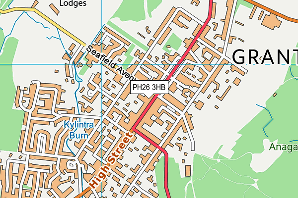 PH26 3HB map - OS VectorMap District (Ordnance Survey) PH26 3HB map - OS VectorMap District (Ordnance Survey)
