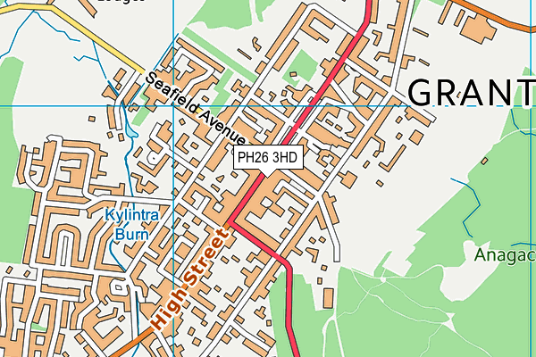 PH26 3HD map - OS VectorMap District (Ordnance Survey) PH26 3HD map - OS VectorMap District (Ordnance Survey)