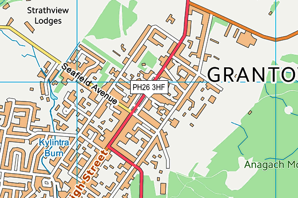 PH26 3HF map - OS VectorMap District (Ordnance Survey) PH26 3HF map - OS VectorMap District (Ordnance Survey)