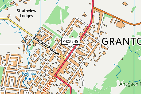 PH26 3HG map - OS VectorMap District (Ordnance Survey) PH26 3HG map - OS VectorMap District (Ordnance Survey)