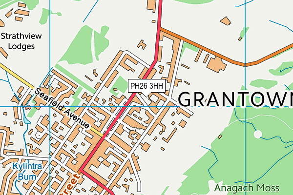 PH26 3HH map - OS VectorMap District (Ordnance Survey) PH26 3HH map - OS VectorMap District (Ordnance Survey)