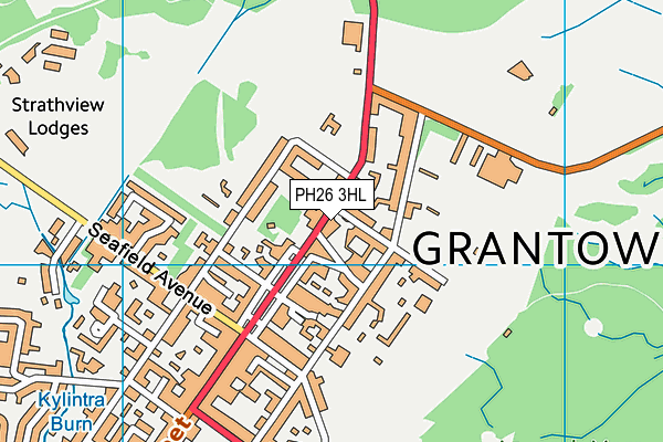 PH26 3HL map - OS VectorMap District (Ordnance Survey) PH26 3HL map - OS VectorMap District (Ordnance Survey)