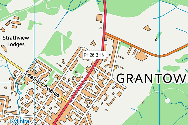 PH26 3HN map - OS VectorMap District (Ordnance Survey) PH26 3HN map - OS VectorMap District (Ordnance Survey)