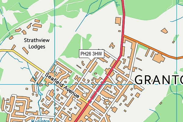 PH26 3HW map - OS VectorMap District (Ordnance Survey) PH26 3HW map - OS VectorMap District (Ordnance Survey)
