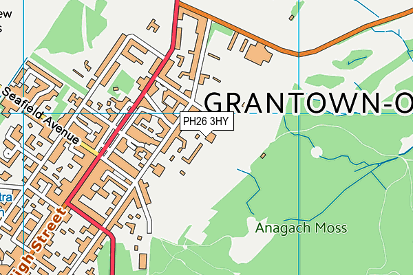 PH26 3HY map - OS VectorMap District (Ordnance Survey) PH26 3HY map - OS VectorMap District (Ordnance Survey)