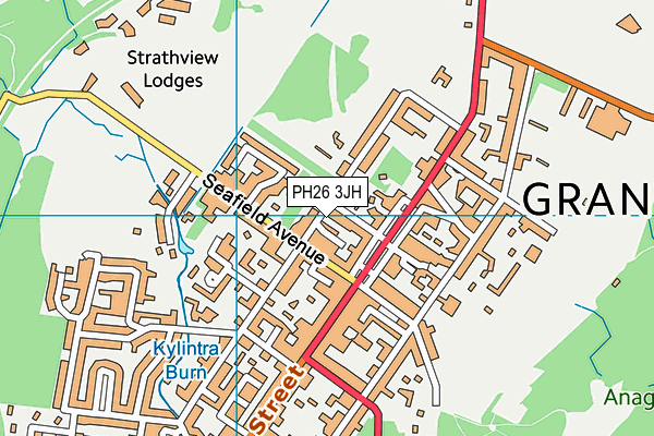 PH26 3JH map - OS VectorMap District (Ordnance Survey) PH26 3JH map - OS VectorMap District (Ordnance Survey)