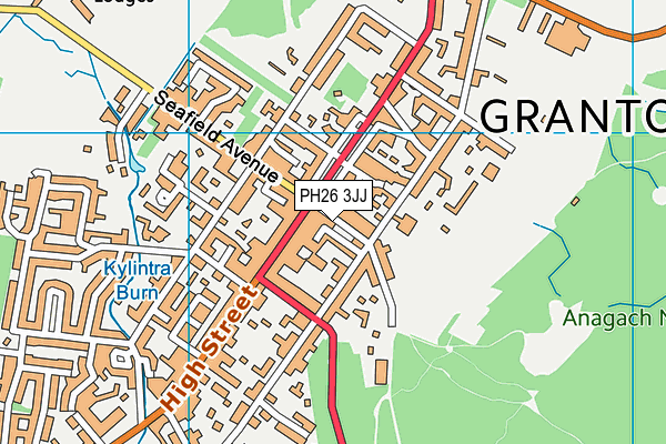 PH26 3JJ map - OS VectorMap District (Ordnance Survey) PH26 3JJ map - OS VectorMap District (Ordnance Survey)