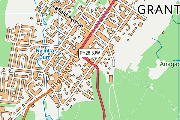 PH26 3JW map - OS VectorMap District (Ordnance Survey) PH26 3JW map - OS VectorMap District (Ordnance Survey)