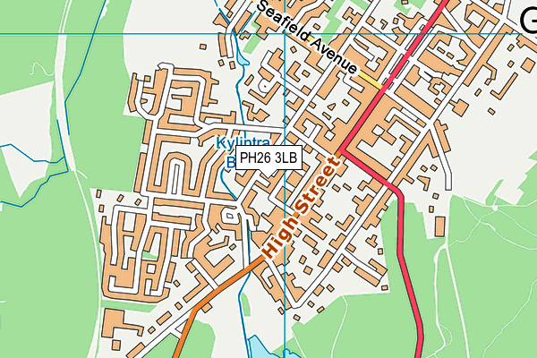 PH26 3LB map - OS VectorMap District (Ordnance Survey) PH26 3LB map - OS VectorMap District (Ordnance Survey)
