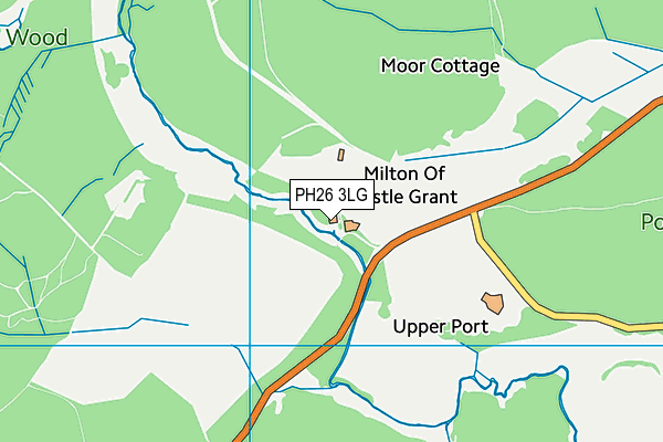 PH26 3LG map - OS VectorMap District (Ordnance Survey) PH26 3LG map - OS VectorMap District (Ordnance Survey)