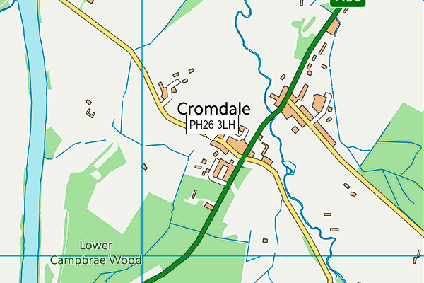PH26 3LH map - OS VectorMap District (Ordnance Survey) PH26 3LH map - OS VectorMap District (Ordnance Survey)