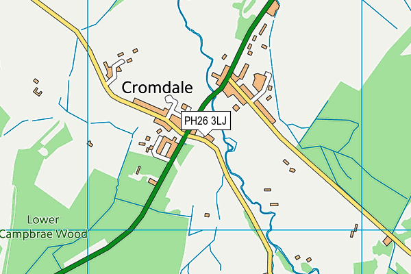 PH26 3LJ map - OS VectorMap District (Ordnance Survey) PH26 3LJ map - OS VectorMap District (Ordnance Survey)