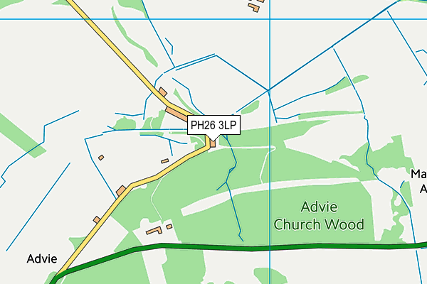 PH26 3LP map - OS VectorMap District (Ordnance Survey) PH26 3LP map - OS VectorMap District (Ordnance Survey)