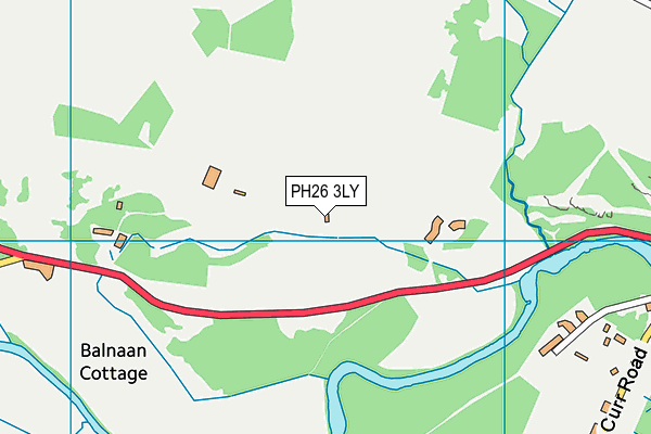 PH26 3LY map - OS VectorMap District (Ordnance Survey) PH26 3LY map - OS VectorMap District (Ordnance Survey)